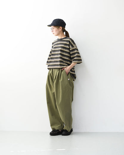 DANTON [ダントン] W C/N Twill Double Pleated Easy Pants [DT-E0212CNO] C/N ツイルダブルタックイージーパンツ・2タックイージーパンツ・ルーズパンツ・ゆったりシルエット・LADY'S [2026SS]