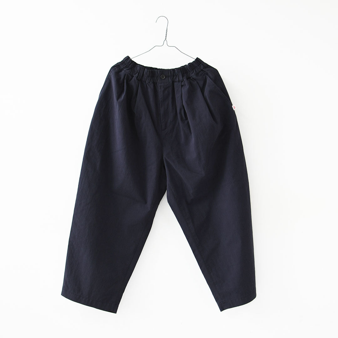 DANTON [ダントン] W C/N Twill Double Pleated Easy Pants [DT-E0212CNO] C/N ツイルダブルタックイージーパンツ・2タックイージーパンツ・ルーズパンツ・ゆったりシルエット・LADY'S [2026SS]