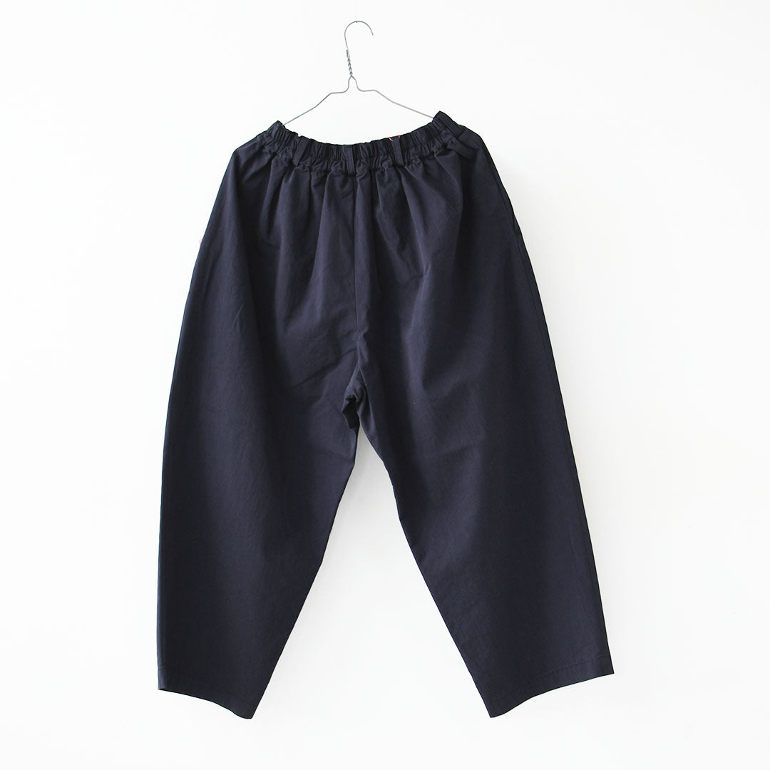 DANTON [ダントン] W C/N Twill Double Pleated Easy Pants [DT-E0212CNO] C/N ツイルダブルタックイージーパンツ・2タックイージーパンツ・ルーズパンツ・ゆったりシルエット・LADY'S [2026SS]
