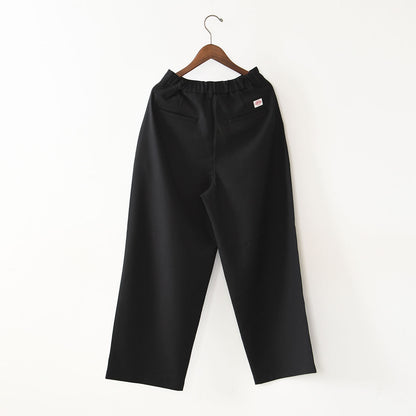 DANTON [ダントン] W MELANGE TWILL 2TUCK WIDE PANTS [DT-E0252MET] メランジツイル2タックワイドパンツ [2025SS]