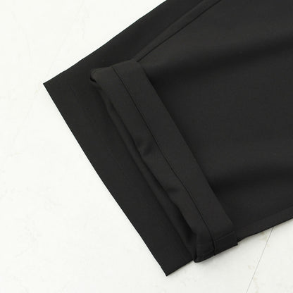 DANTON [ダントン] W MELANGE TWILL 2TUCK WIDE PANTS [DT-E0252MET] メランジツイル2タックワイドパンツ [2025SS]