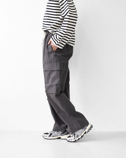 DANTON [ダントン] W PEACH SKIN CARGO PANTS [DT-E0272LUD] ピーチスキンカーゴパンツ・カーゴパンツ・ピーチスキン・コットンナイロン・LADY'S [2025AW]