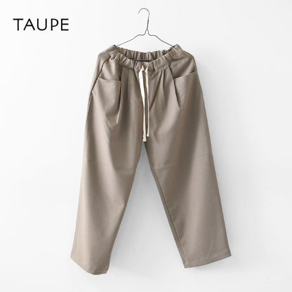 DANTON [ダントン] W TUCK PANTS [DT-E0274FLP] タックパンツ・イージーパンツ・2タック・ワイドテーパードシルエット・Lポケット・LADY'S [2025AW]