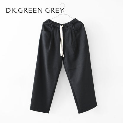 DANTON [ダントン] W TUCK PANTS [DT-E0274FLP] タックパンツ・イージーパンツ・2タック・ワイドテーパードシルエット・Lポケット・LADY'S [2025AW]