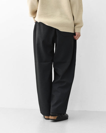 DANTON [ダントン] W TUCK PANTS [DT-E0274FLP] タックパンツ・イージーパンツ・2タック・ワイドテーパードシルエット・Lポケット・LADY'S [2025AW]