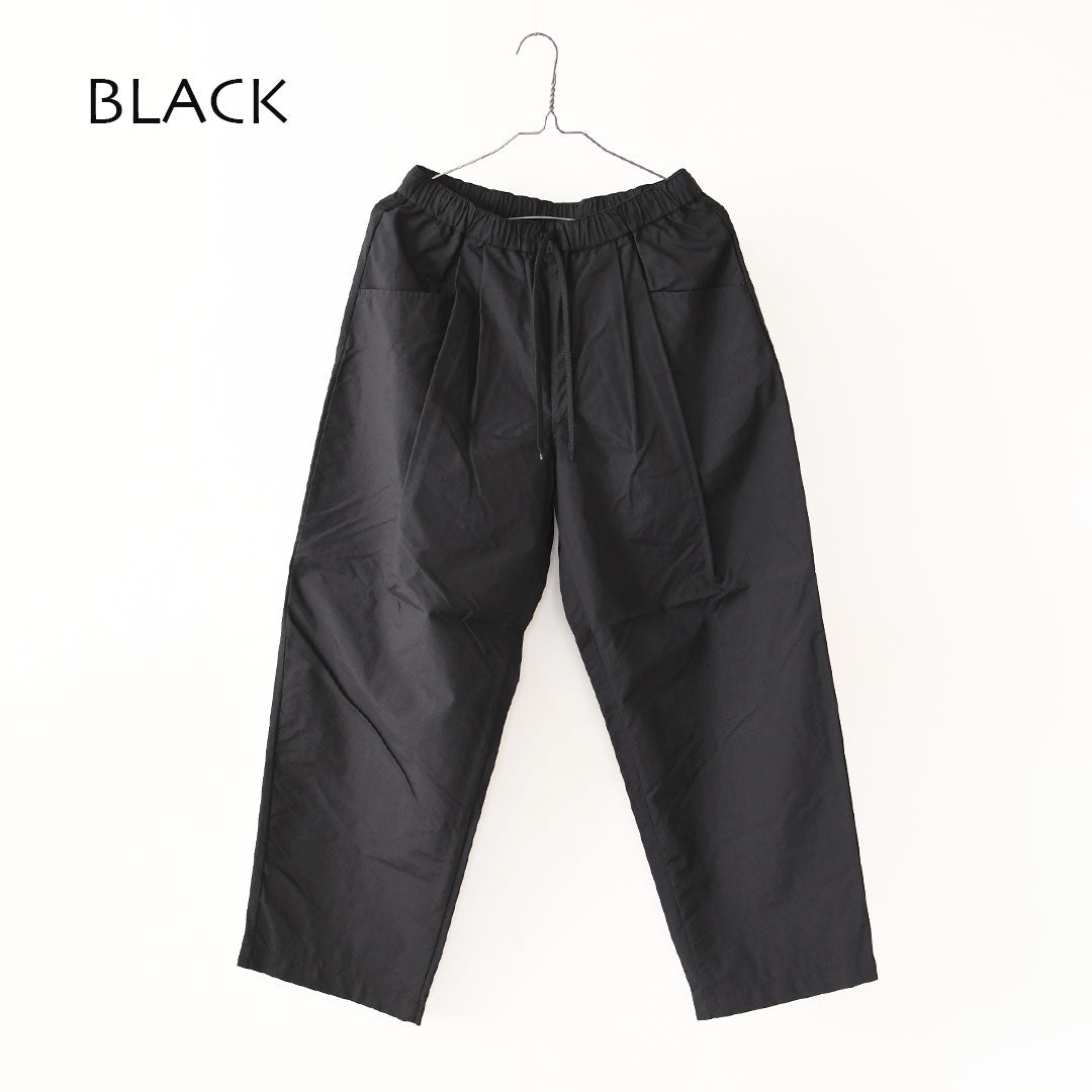 DANTON [ダントン] W Stunner Nylon 2tuck Easy Pants [DT-E0274SNY] スタナーナイロン2タックイージーパンツ・リラックス・ゆったりシルエット・LADY'S [2026SS]