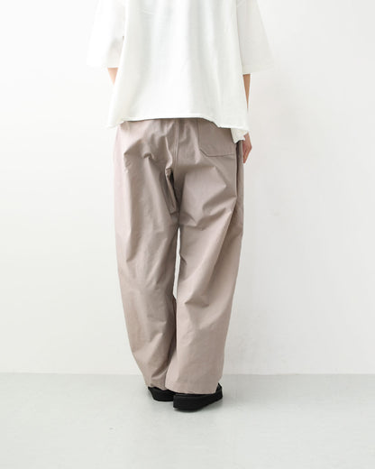 DANTON [ダントン] W Stunner Nylon 2tuck Easy Pants [DT-E0274SNY] スタナーナイロン2タックイージーパンツ・リラックス・ゆったりシルエット・LADY'S [2026SS]