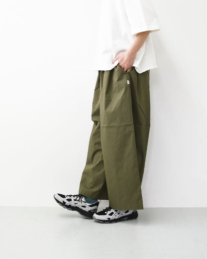 DANTON [ダントン] W CROPPED WIDE PANTS [DT-E0295CBD] クロップワイドパンツ・リラックス・ゆったりシルエット・LADY'S [2026SS]