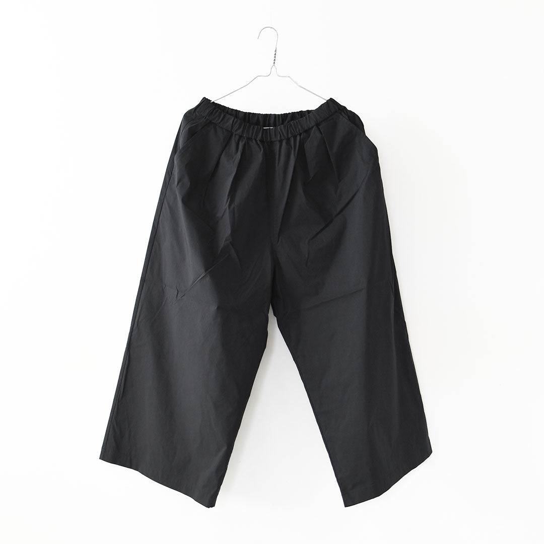 DANTON [ダントン] W CROPPED WIDE PANTS [DT-E0295CBD] クロップワイドパンツ・リラックス・ゆったりシルエット・LADY'S [2026SS]
