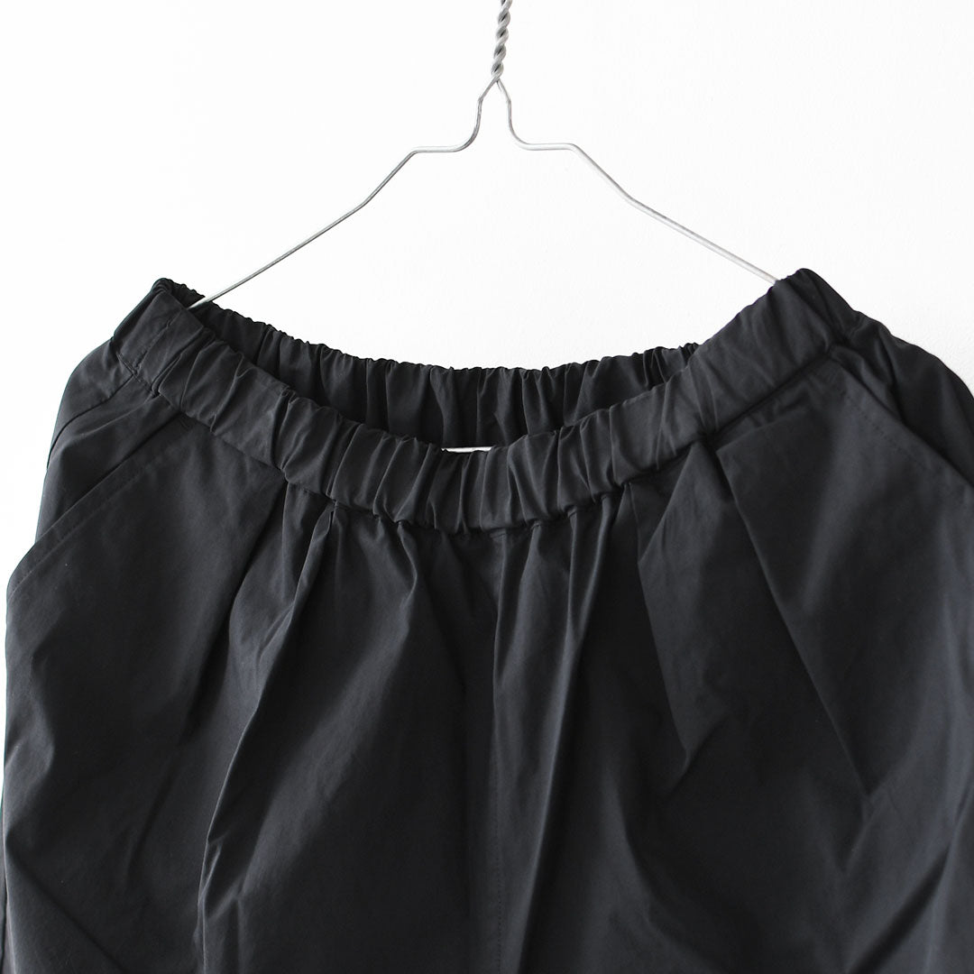 DANTON [ダントン] W CROPPED WIDE PANTS [DT-E0295CBD] クロップワイドパンツ・リラックス・ゆったりシルエット・LADY'S [2026SS]