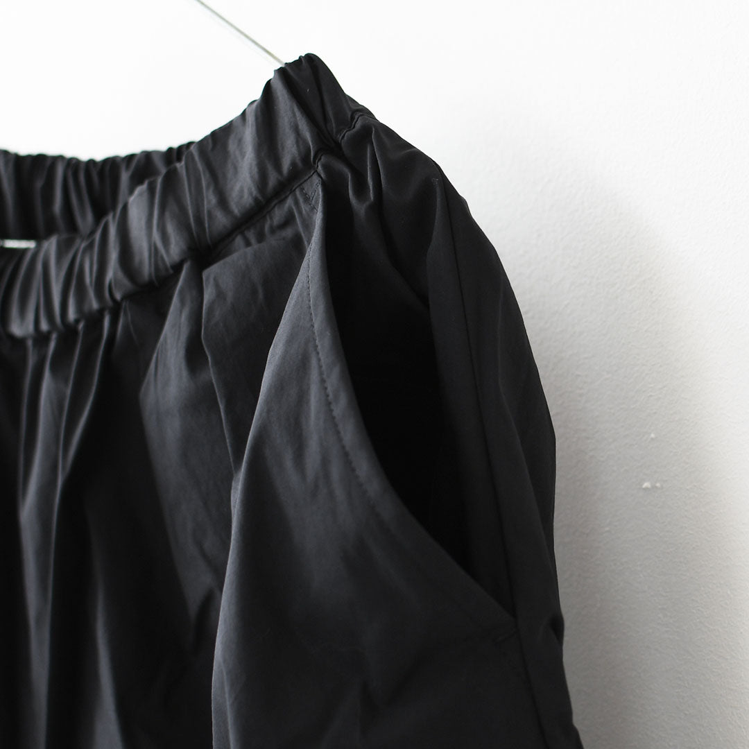 DANTON [ダントン] W CROPPED WIDE PANTS [DT-E0295CBD] クロップワイドパンツ・リラックス・ゆったりシルエット・LADY'S [2026SS]