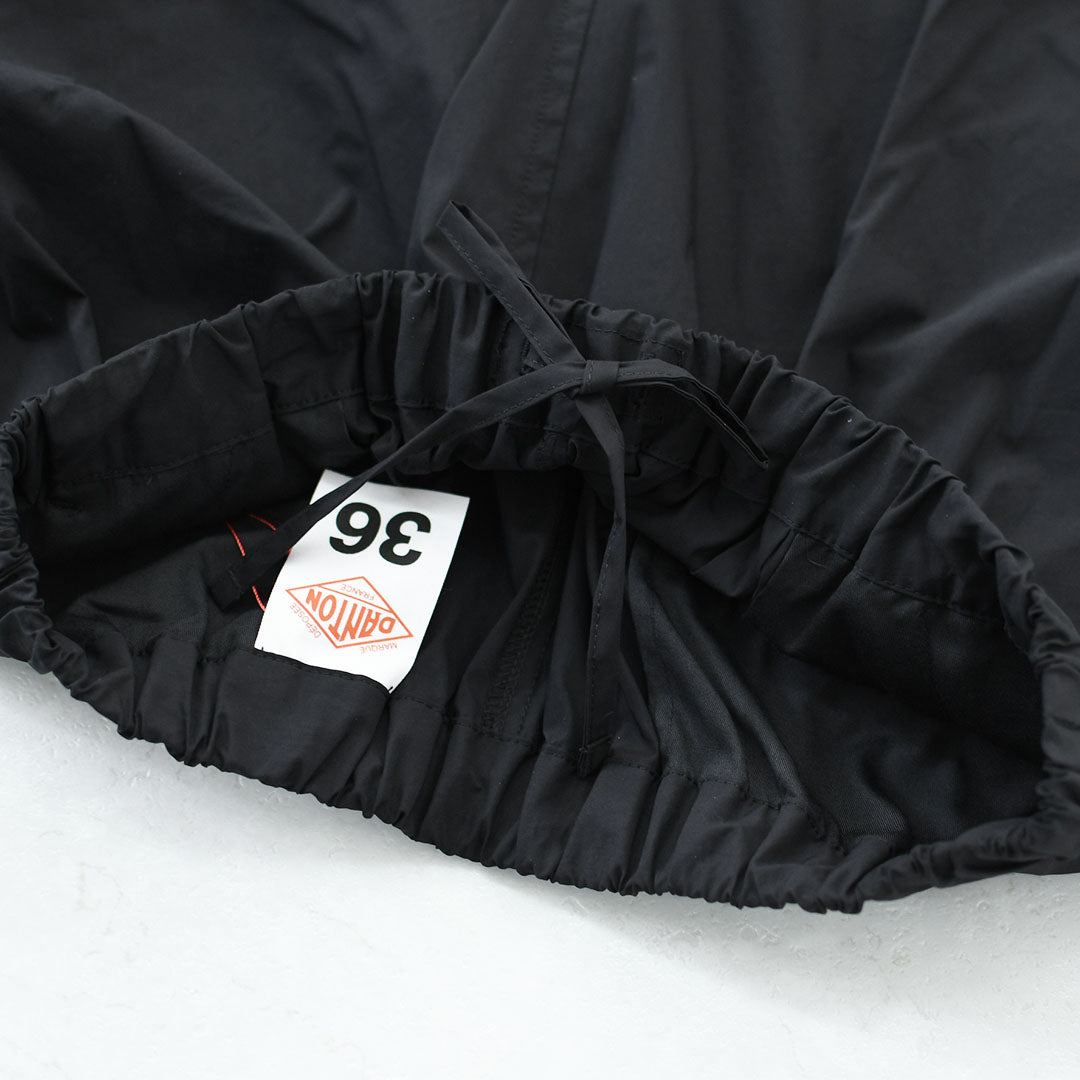 DANTON [ダントン] W CROPPED WIDE PANTS [DT-E0295CBD] クロップワイドパンツ・リラックス・ゆったりシルエット・LADY'S [2026SS]