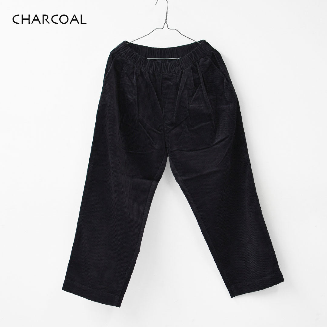 DANTON [ダントン] W Corduroy 2-Tuck Easy Pants [DT-E0318CDU] コーデュロイ 2タック イージーパンツ・コーデュロイパンツ・ストレートシルエット・クロップド丈・LADY'S [2026AW]