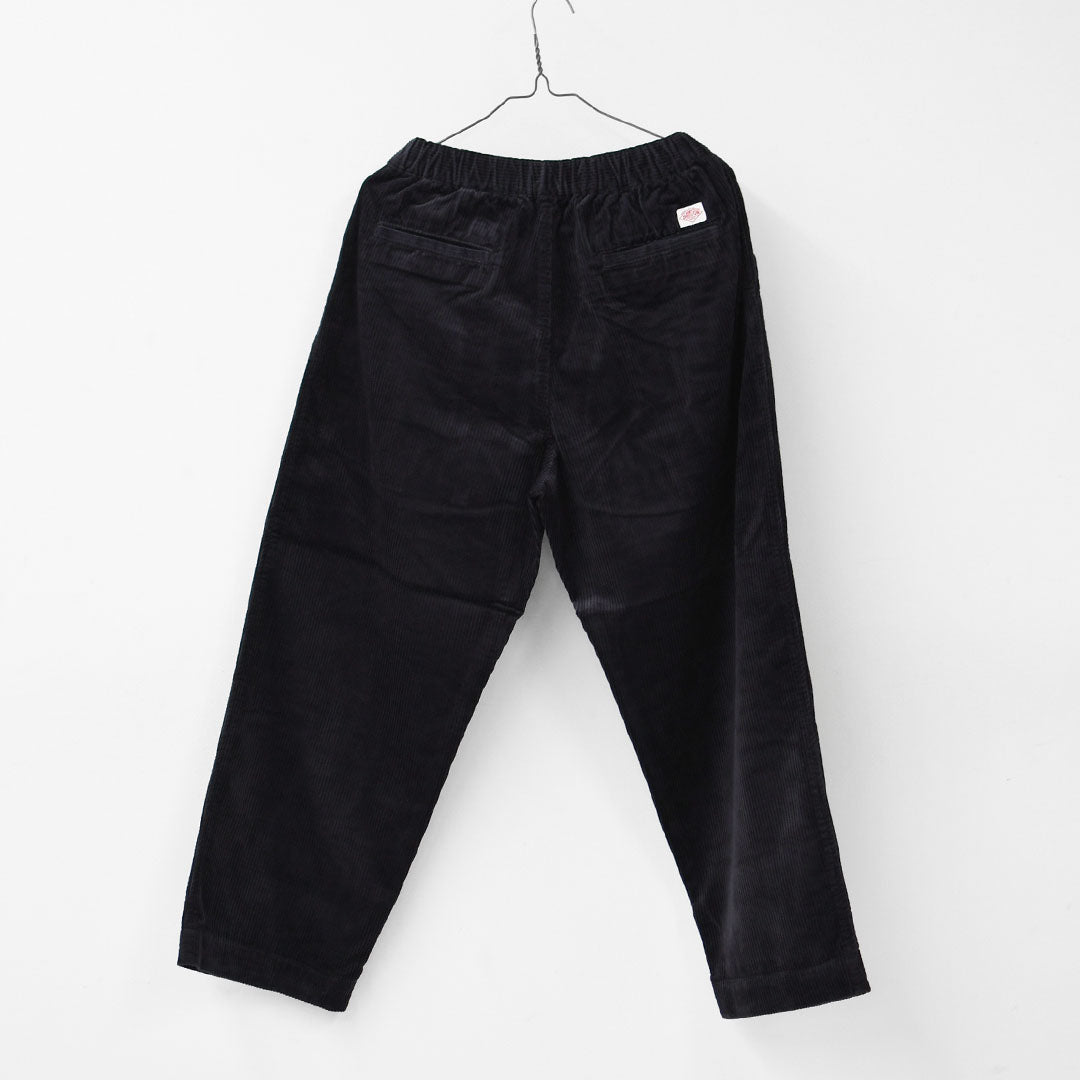 DANTON [ダントン] W Corduroy 2-Tuck Easy Pants [DT-E0318CDU] コーデュロイ 2タック イージーパンツ・コーデュロイパンツ・ストレートシルエット・クロップド丈・LADY'S [2026AW]