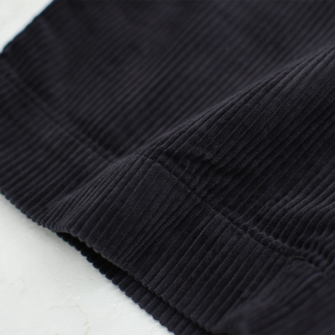 DANTON [ダントン] W Corduroy 2-Tuck Easy Pants [DT-E0318CDU] コーデュロイ 2タック イージーパンツ・コーデュロイパンツ・ストレートシルエット・クロップド丈・LADY'S [2026AW]