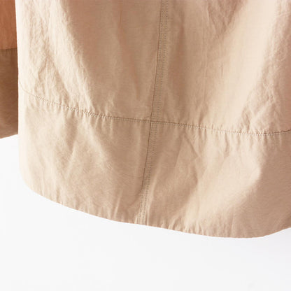 DANTON [ダントン] W N/C TUSSER DOUBLE PLEATED SKIRT [DT-F0049NCT] N/Cタッサーダブルプリーテッドスカート [2024SS]