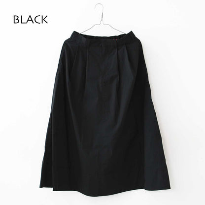 DANTON [ダントン] W C/N TYPEWRITER 2TUCK SKIRT [DT-F0073NCP] C/Nタイプライター2タックスカート [2025SS]