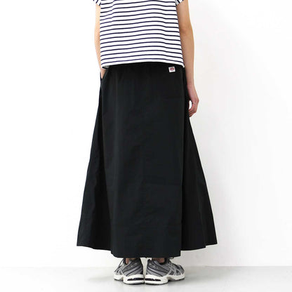 DANTON [ダントン] W C/N TYPEWRITER 2TUCK SKIRT [DT-F0073NCP] C/Nタイプライター2タックスカート [2025SS]