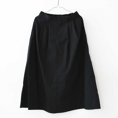 DANTON [ダントン] W C/N TYPEWRITER 2TUCK SKIRT [DT-F0073NCP] C/Nタイプライター2タックスカート [2025SS]