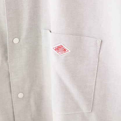 DANTON [ダントン] W COOLMAX OXFORD B.D SHIRT DRESS-SOLID- [DT-G0049CMX-S] クールマックスボタンダウンシャツドレス [2024SS]