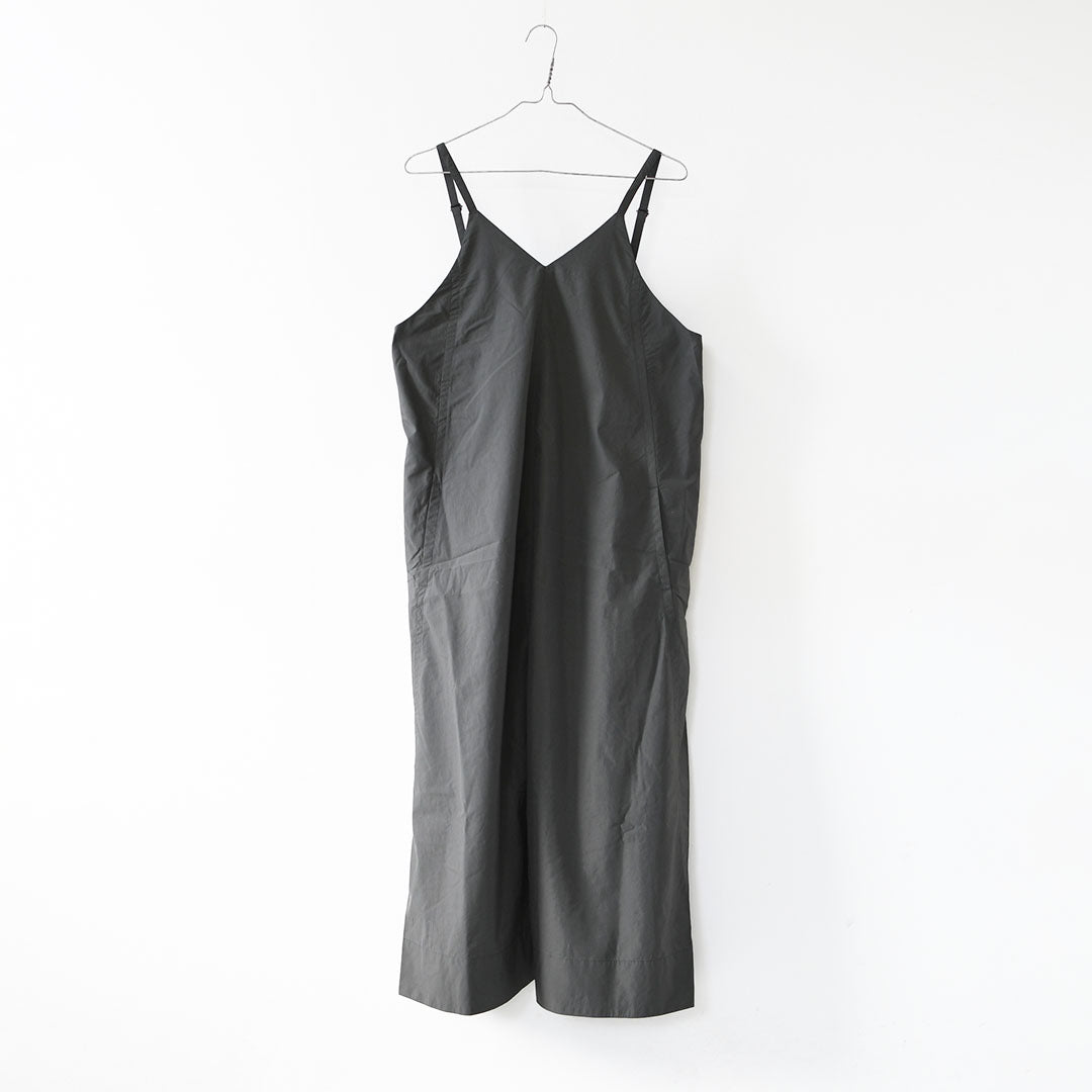 DANTON [ダントン] Women's Nylon Taffeta Camisole Dress [DT-G0114NSB] Aラインドレス・ナイロンタフタ・キャミソールワンピース・フレアーシルエット・LADY'S [2026SS]