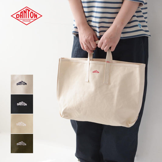 DANTON [ダントン] CANVAS TOTE BAG M [DT-H0051 LCS] キャンバストートバッグM [2022SS]