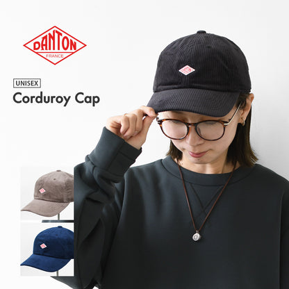 DANTON [ダントン] Corduroy Cap [DT-H0227CDU] コーデュロイキャップ・あったかキャップ・冬小物・６パネルキャップ・LADY'S / MEN'S [2026AW]