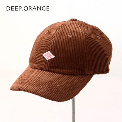 DANTON [ダントン] CORDUROY 6PANEL CAP [DT-H0227CUR] コーデュロイ 6パネルキャップ[2024AW]