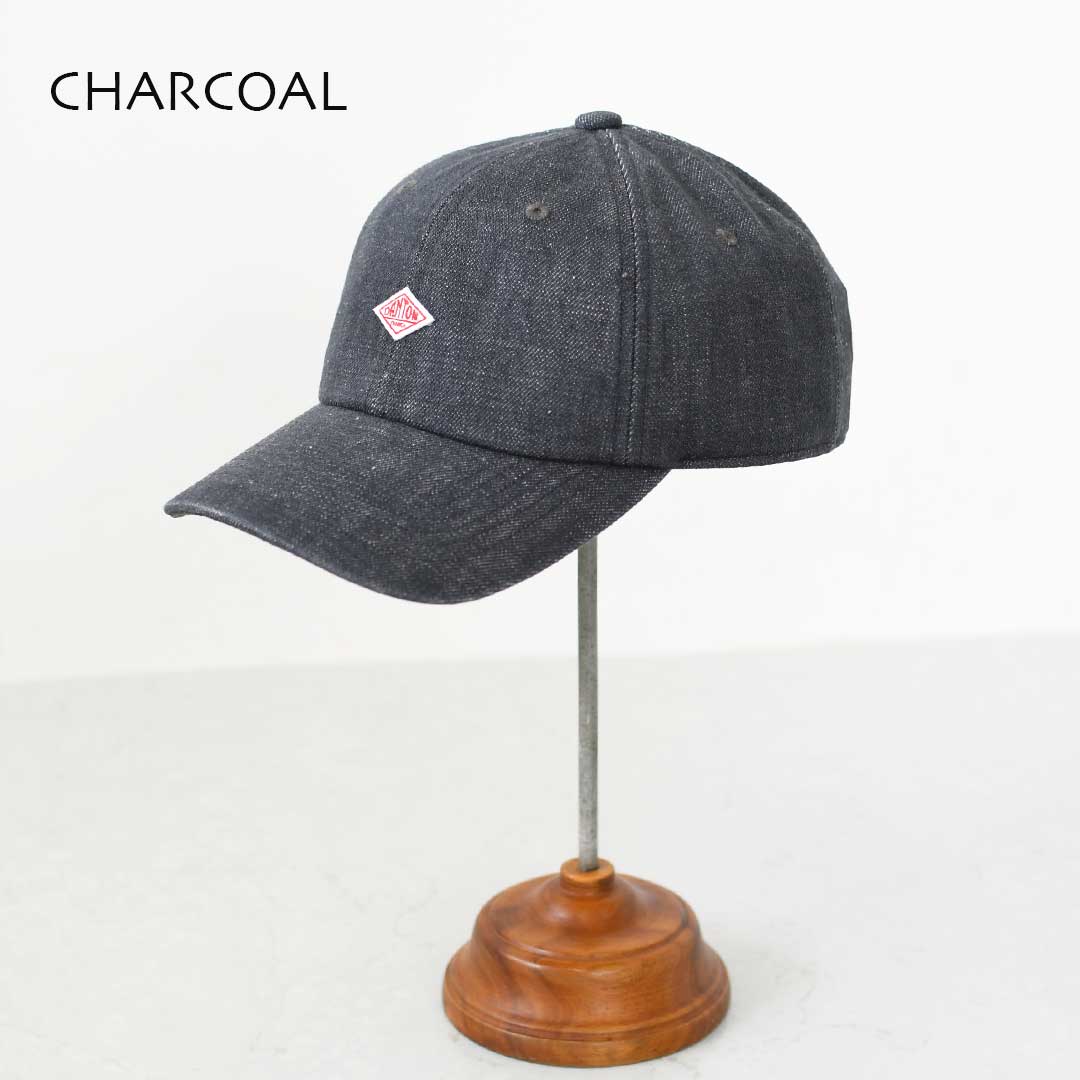 DANTON [ダントン] カラーデニム 6Pキャップ [DT-H0227DVT] 6パネルキャップ・コットンキャップ・ヴィンテージライク・キャンプ・アウトドア・MEN'S / LADY'S [2026AW]