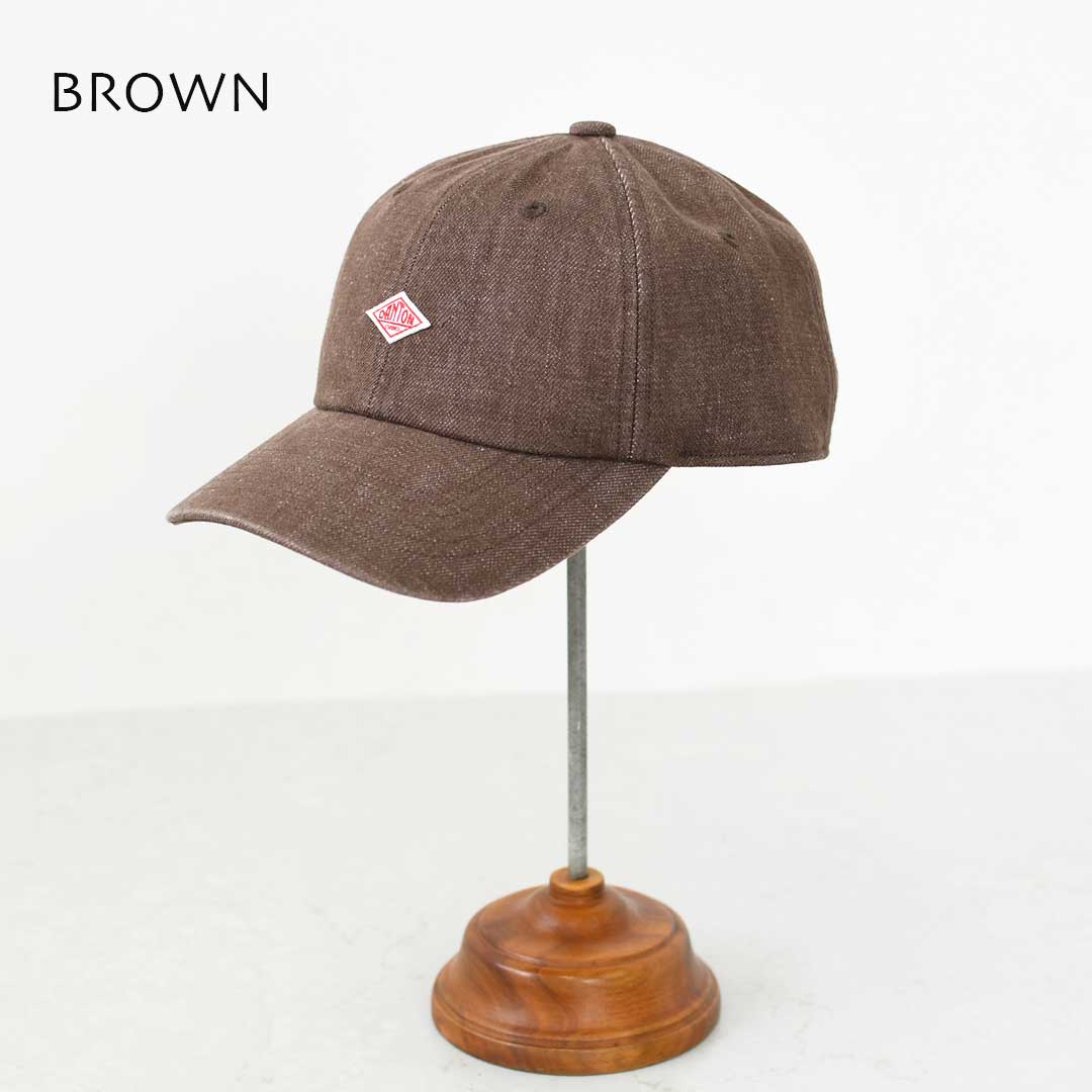 DANTON [ダントン] カラーデニム 6Pキャップ [DT-H0227DVT] 6パネルキャップ・コットンキャップ・ヴィンテージライク・キャンプ・アウトドア・MEN'S / LADY'S [2026AW]