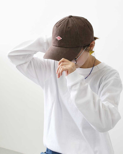 DANTON [ダントン] カラーデニム 6Pキャップ [DT-H0227DVT] 6パネルキャップ・コットンキャップ・ヴィンテージライク・キャンプ・アウトドア・MEN'S / LADY'S [2026AW]