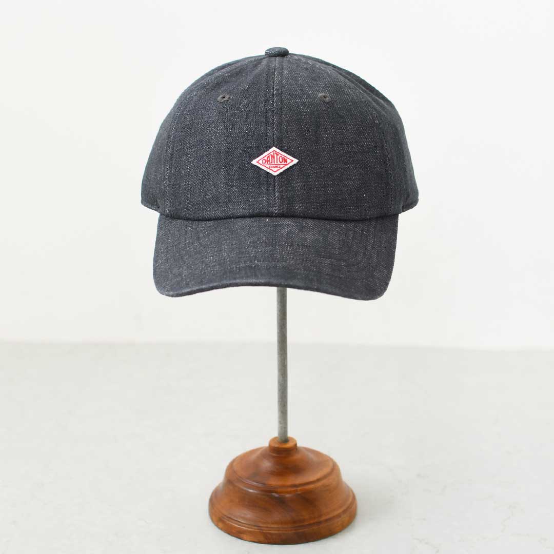 DANTON [ダントン] カラーデニム 6Pキャップ [DT-H0227DVT] 6パネルキャップ・コットンキャップ・ヴィンテージライク・キャンプ・アウトドア・MEN'S / LADY'S [2026AW]