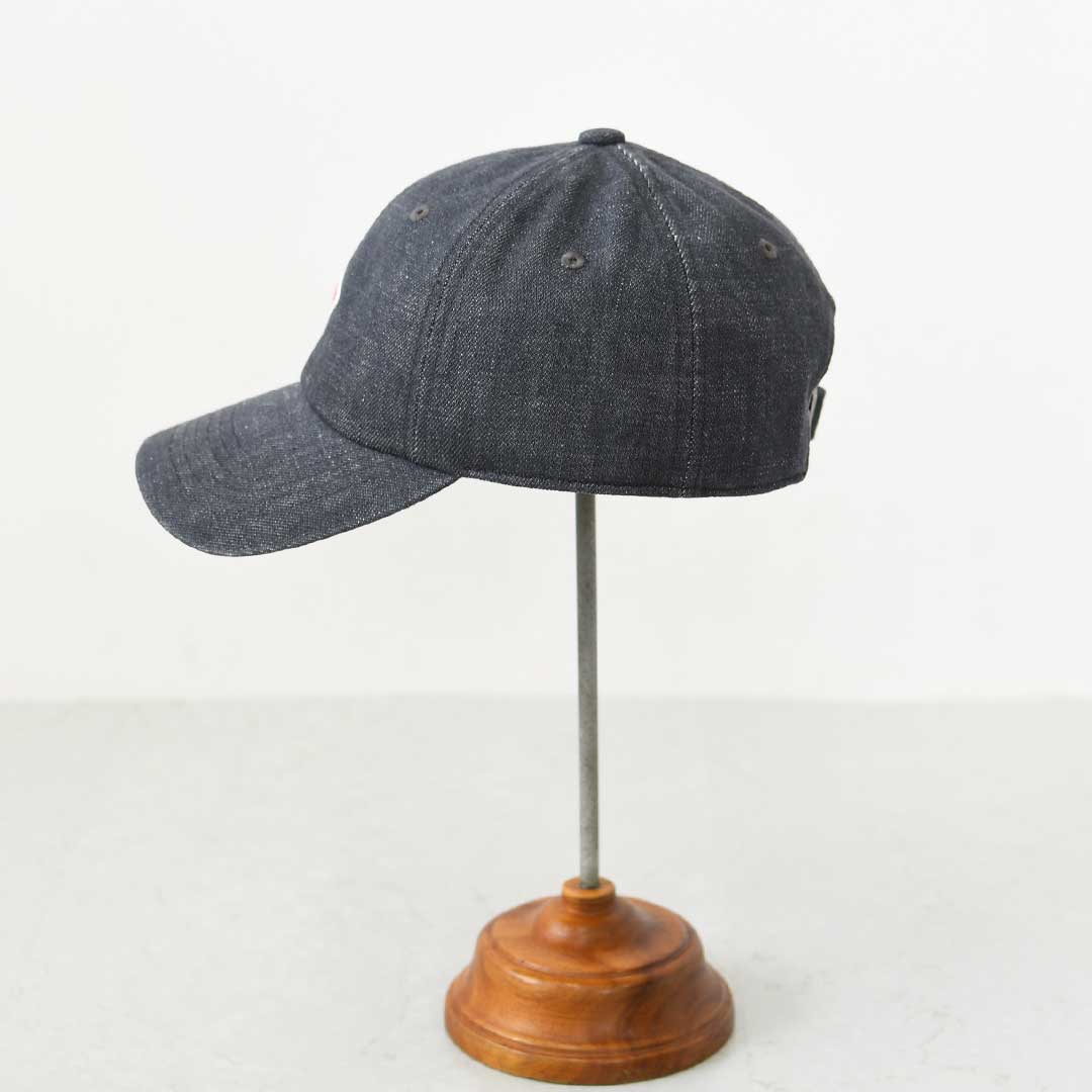 DANTON [ダントン] カラーデニム 6Pキャップ [DT-H0227DVT] 6パネルキャップ・コットンキャップ・ヴィンテージライク・キャンプ・アウトドア・MEN'S / LADY'S [2026AW]