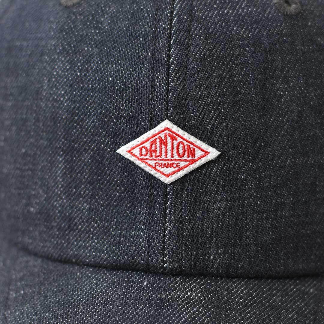 DANTON [ダントン] カラーデニム 6Pキャップ [DT-H0227DVT] 6パネルキャップ・コットンキャップ・ヴィンテージライク・キャンプ・アウトドア・MEN'S / LADY'S [2026AW]