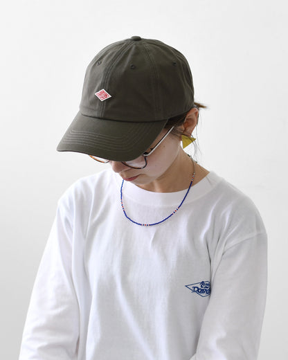 DANTON [ダントン] Chino Cloth 6-Panel Cap [DT-H0227TKC] チノクロス6パネルキャップ・6パネルキャップ・コットンキャップ・キャンプ・アウトドア・MEN'S / LADY'S [2026AW]