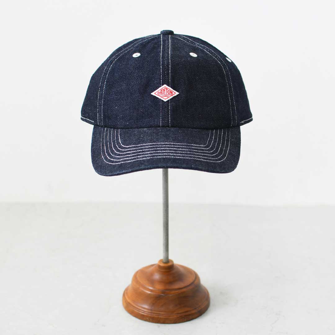 DANTON [ダントン] Denim 6-Panel Cap [DT-H0227YMN] デニム6パネルキャップ・6パネルキャップ・コットンキャップ・キャンプ・アウトドア・デニム地・MEN'S / LADY'S [2026AW]