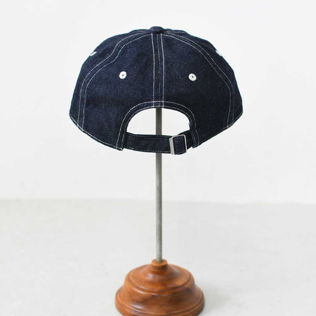 DANTON [ダントン] Denim 6-Panel Cap [DT-H0227YMN] デニム6パネルキャップ・6パネルキャップ・コットンキャップ・キャンプ・アウトドア・デニム地・MEN'S / LADY'S [2026AW]