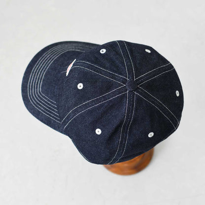 DANTON [ダントン] Denim 6-Panel Cap [DT-H0227YMN] デニム6パネルキャップ・6パネルキャップ・コットンキャップ・キャンプ・アウトドア・デニム地・MEN'S / LADY'S [2026AW]