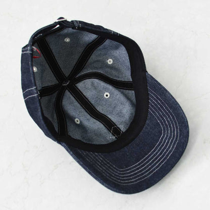 DANTON [ダントン] Denim 6-Panel Cap [DT-H0227YMN] デニム6パネルキャップ・6パネルキャップ・コットンキャップ・キャンプ・アウトドア・デニム地・MEN'S / LADY'S [2026AW]