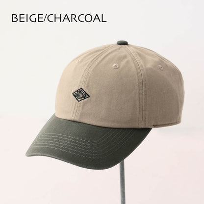 DANTON [ダントン] CHINO CLOTH 6PANEL 2TONE CAP [DT-H0228TKC] チノクロス6パネルキャップ [2024SS]