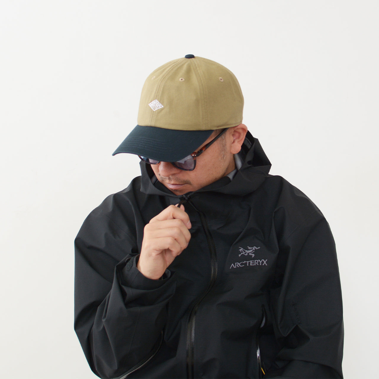 DANTON [ダントン] CHINO CLOTH 6PANEL 2TONE CAP [DT-H0228TKC] チノクロス6パネルキャップ [2024SS]