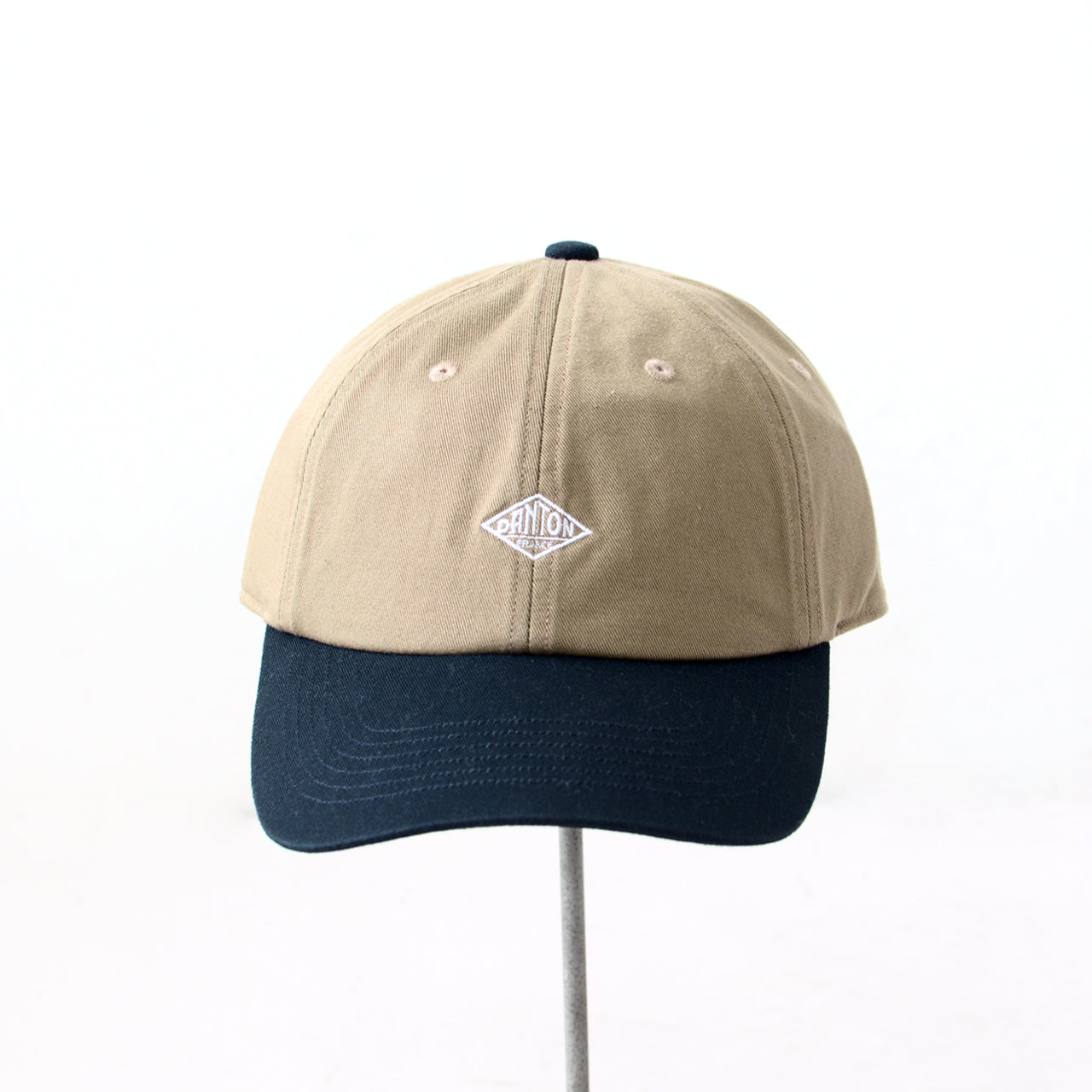 DANTON [ダントン] CHINO CLOTH 6PANEL 2TONE CAP [DT-H0228TKC] チノクロス6パネルキャップ [2024SS]