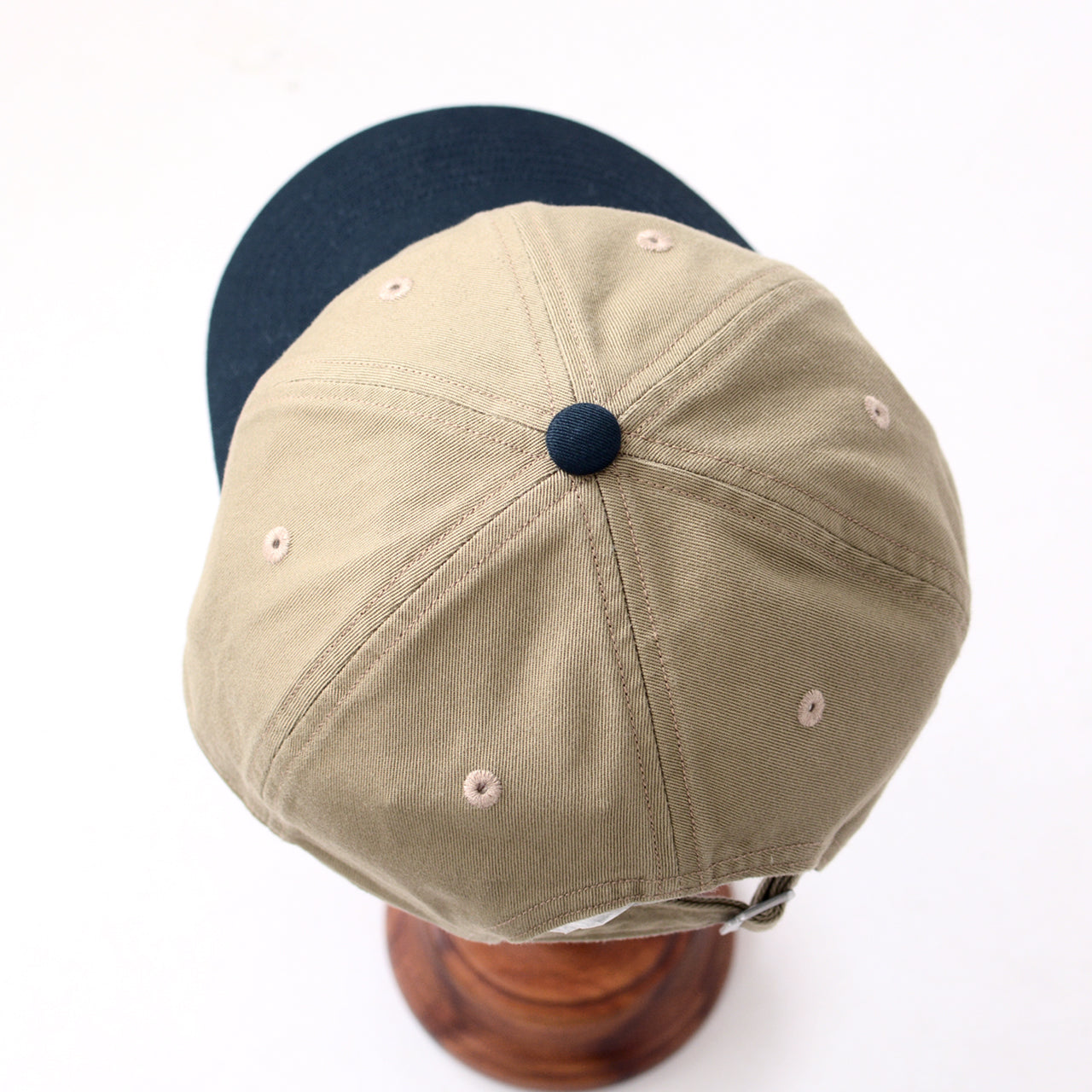 DANTON [ダントン] CHINO CLOTH 6PANEL 2TONE CAP [DT-H0228TKC] チノクロス6パネルキャップ [2024SS]