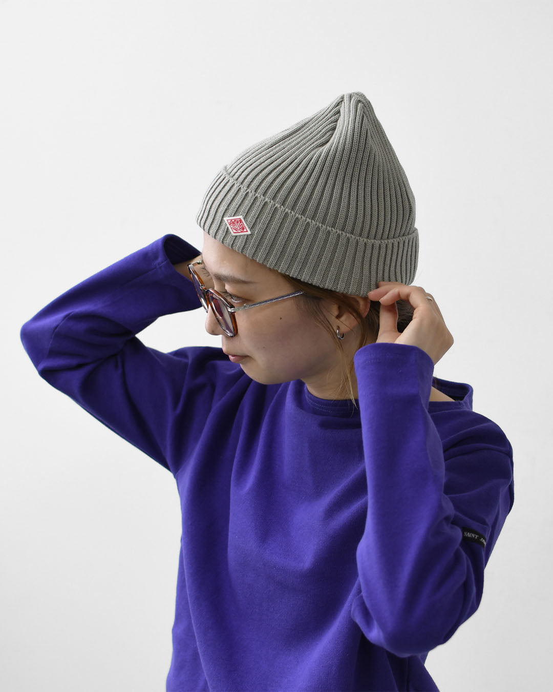 DANTON [ダントン] RIB KNIT CAP [DT-H0234BLG] リブニットキャップ [2025AW]