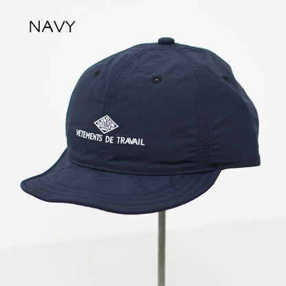 DANTON [ダントン] NYLON TAFFETA 6PANEL CAP [DT-H0268WNY] ナイロンタフタ6パネルキャップ・6パネルキャップ・ナイロンキャップ・キャンプ・アウトドア・MEN'S / LADY'S [2026SS]