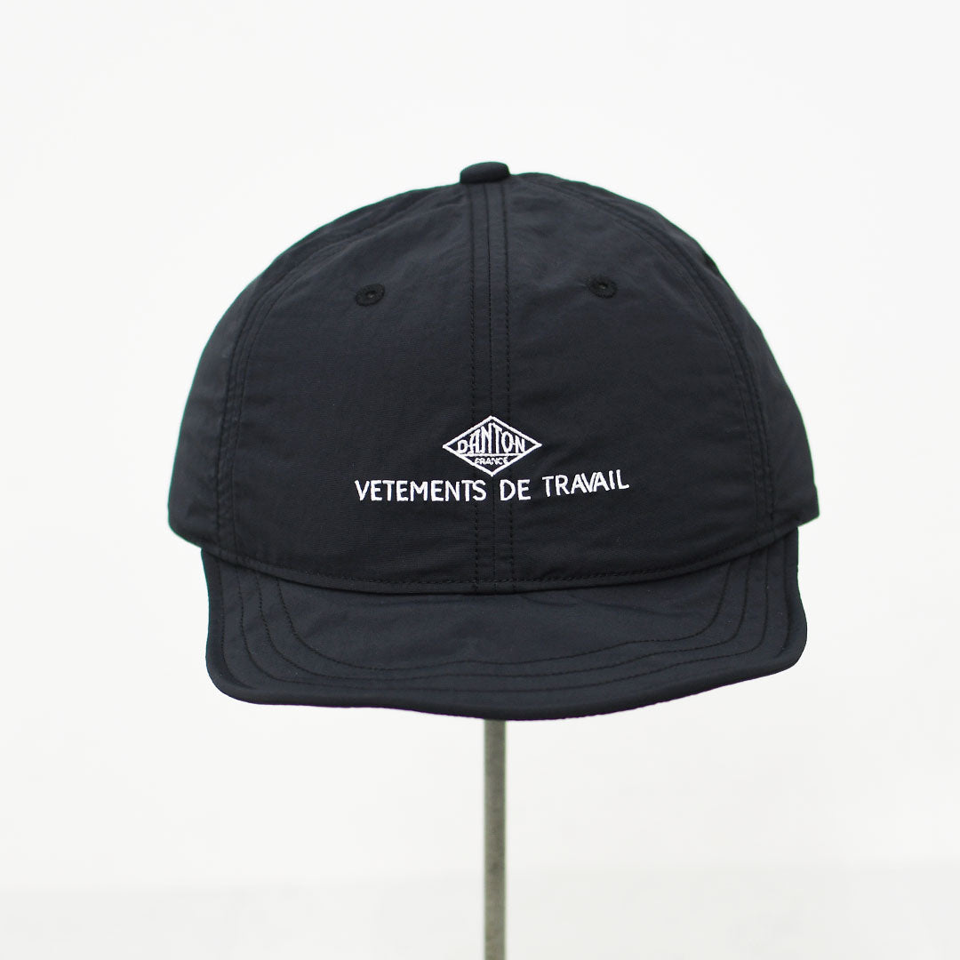 DANTON [ダントン] NYLON TAFFETA 6PANEL CAP [DT-H0268WNY] ナイロンタフタ6パネルキャップ・6パネルキャップ・ナイロンキャップ・キャンプ・アウトドア・MEN'S / LADY'S [2026SS]