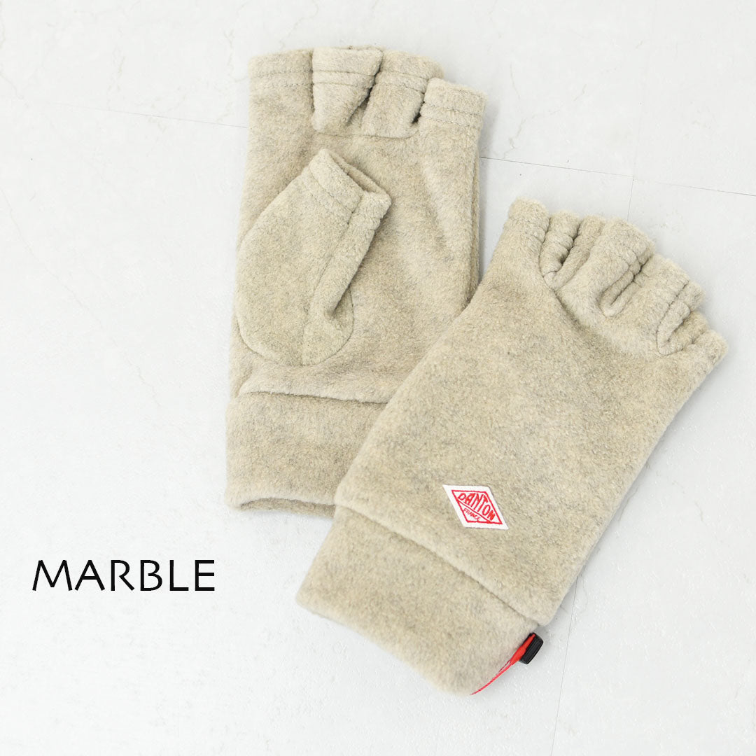 DANTON [ダントン] FLEECE GLOVES [DT-H0305] フリースグローブ・フィンガーレスグローブ・手袋・アウトドア・キャンプ・あったかキャップ・冬アイテム・MEN'S / LADY'S [2025AW]