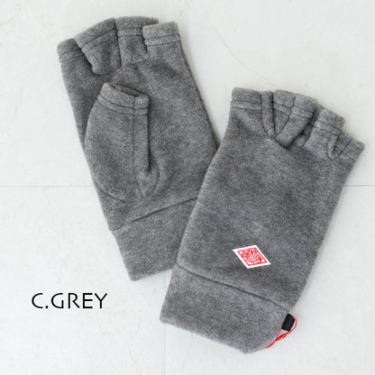 DANTON [ダントン] FLEECE GLOVES [DT-H0305] フリースグローブ・フィンガーレスグローブ・手袋・アウトドア・キャンプ・あったかキャップ・冬アイテム・MEN'S / LADY'S [2025AW]