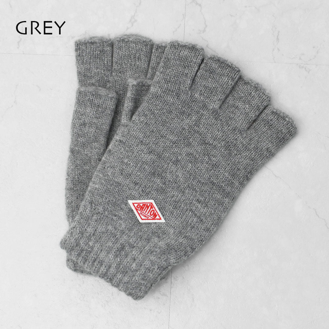DANTON [ダントン] FINGERLESS KNIT GLOVES [DT-H0307GPW] フィンガーレスグローブ・手袋・アウトドア・キャンプ・あったかキャップ・冬アイテム・MEN'S / LADY'S [2025AW]