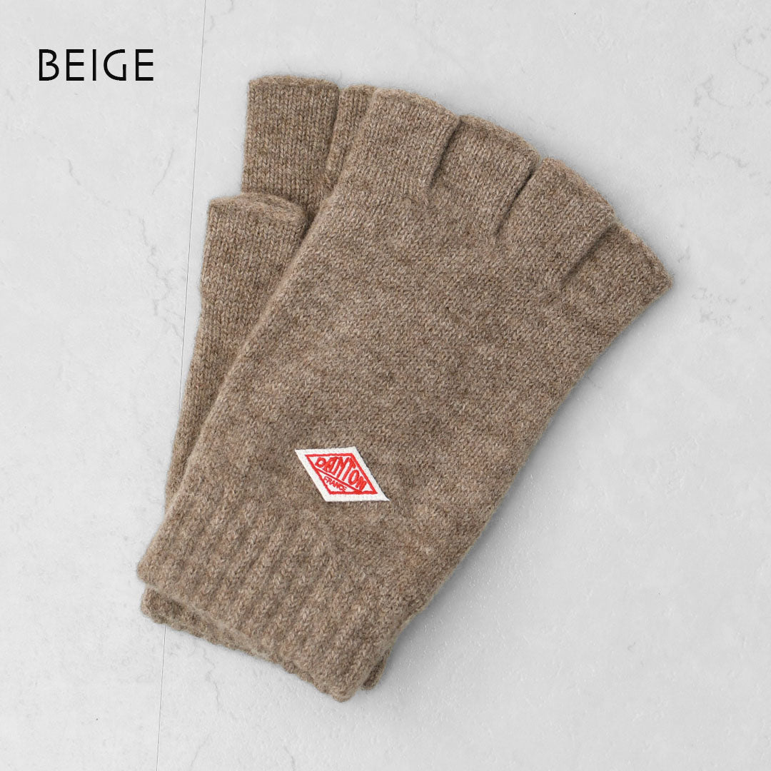 DANTON [ダントン] FINGERLESS KNIT GLOVES [DT-H0307GPW] フィンガーレスグローブ・手袋・アウトドア・キャンプ・あったかキャップ・冬アイテム・MEN'S / LADY'S [2025AW]